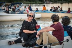 Silent Bootskonzert: Ernst Molden & Sibylle Kefer - Foto: H. Prochart