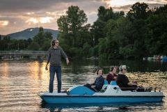 Silent Bootskonzert: Ernst Molden & Sibylle Kefer - Foto: H. Prochart