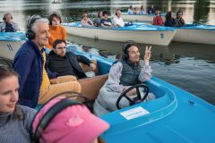 Silent Bootskonzert: Ernst Molden & Sibylle Kefer - Foto: H. Prochart