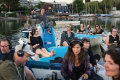 Silent Bootskonzert: Ernst Molden & Sibylle Kefer - Foto: H. Prochart