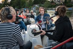 Silent Bootskonzert: Ernst Molden & Sibylle Kefer - Foto: H. Prochart