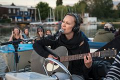 Silent Bootskonzert: Ernst Molden & Sibylle Kefer - Foto: H. Prochart