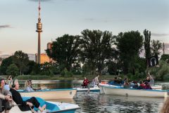 Silent Bootskonzert: Ernst Molden & Sibylle Kefer - Foto: H. Prochart