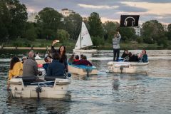 Silent Bootskonzert: Ernst Molden & Sibylle Kefer - Foto: H. Prochart