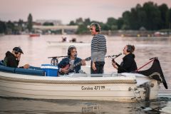 Silent Bootskonzert: Ernst Molden & Sibylle Kefer - Foto: H. Prochart