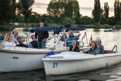 Silent Bootskonzert: Ernst Molden & Sibylle Kefer - Foto: H. Prochart