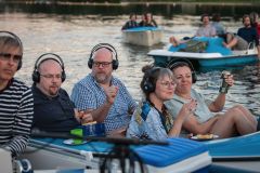 Silent Bootskonzert: Ernst Molden & Sibylle Kefer - Foto: H. Prochart