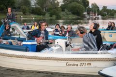 Silent Bootskonzert: Ernst Molden & Sibylle Kefer - Foto: H. Prochart