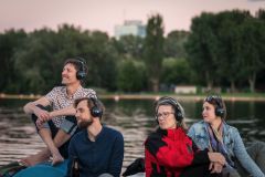 Silent Bootskonzert: Ernst Molden & Sibylle Kefer - Foto: H. Prochart