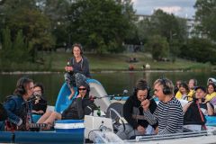 Silent Bootskonzert: Ernst Molden & Sibylle Kefer - Foto: H. Prochart