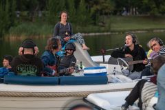 Silent Bootskonzert: Ernst Molden & Sibylle Kefer - Foto: H. Prochart
