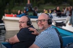 Silent Bootskonzert: Ernst Molden & Sibylle Kefer - Foto: H. Prochart