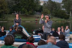 Silent Bootskonzert: Ernst Molden & Sibylle Kefer - Foto: H. Prochart