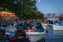Silent Bootskonzert: Ernst Molden & Sibylle Kefer - Foto: H. Prochart