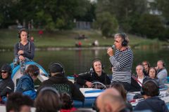 Silent Bootskonzert: Ernst Molden & Sibylle Kefer - Foto: H. Prochart