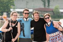 Silent Bootskonzert #4: Der Nino aus Wien / Foto: H. Prochart