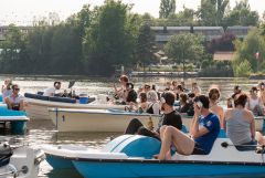 Silent Bootskonzert #4: Der Nino aus Wien / Foto: H. Prochart
