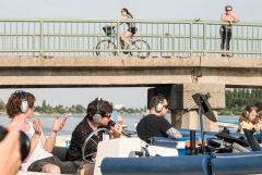 Silent Bootskonzert #4: Der Nino aus Wien / Foto: H. Prochart