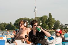 Silent Bootskonzert #4: Der Nino aus Wien / Foto: H. Prochart