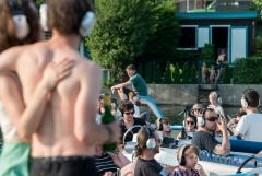 Silent Bootskonzert #4: Der Nino aus Wien / Foto: H. Prochart