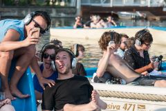 Silent Bootskonzert #4: Der Nino aus Wien / Foto: H. Prochart