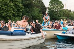 Silent Bootskonzert #4: Der Nino aus Wien / Foto: H. Prochart