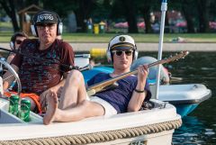Silent Bootskonzert #4: Der Nino aus Wien / Foto: H. Prochart