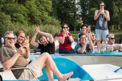Silent Bootskonzert #4: Der Nino aus Wien / Foto: H. Prochart