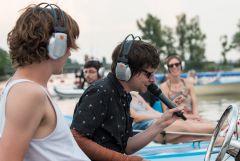 Silent Bootskonzert #4: Der Nino aus Wien / Foto: H. Prochart