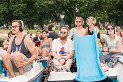 Silent Bootskonzert #4: Der Nino aus Wien / Foto: H. Prochart