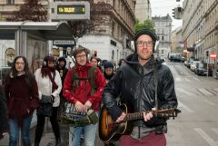 Walking Concert #20 - Florian Horwath - Photo: H. Prochart