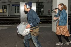 Walking Concert #23: Binder & Krieglstein / Photo: H. Prochart