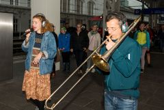 Walking Concert #23: Binder & Krieglstein / Photo: H. Prochart