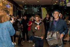 Walking Concert #23: Binder & Krieglstein / Photo: H. Prochart