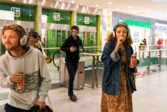 Walking Concert #23: Binder & Krieglstein / Photo: H. Prochart