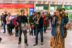 Walking Concert #23: Binder & Krieglstein / Photo: H. Prochart