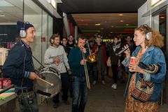 Walking Concert #23: Binder & Krieglstein / Photo: H. Prochart