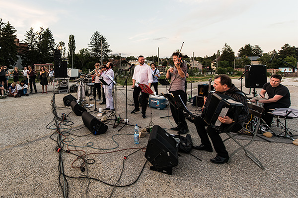 Baulücken-Konzert #4: Vienna Klezmore Orchestra