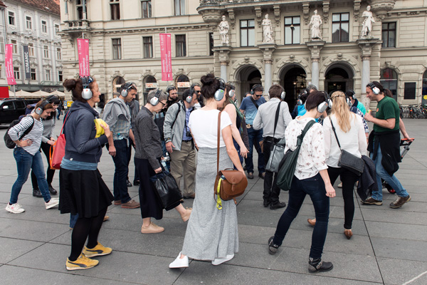 Guerillawalks Graz 2017 feat. Barbis Ruder 