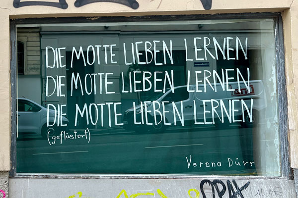 window words #37: Verena Dürr
