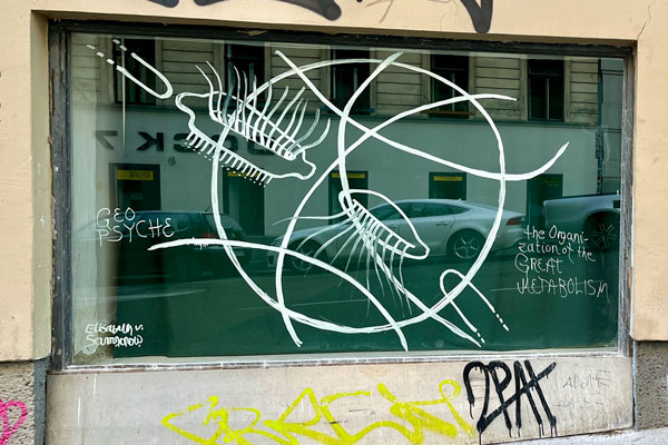 Projekt 178: window drawings #1: Elisabeth von Samsonow