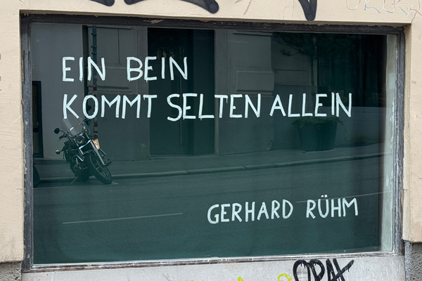 window words #51: Gerhard Rühm