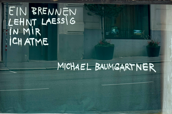 window words #53: Michael Baumgartner