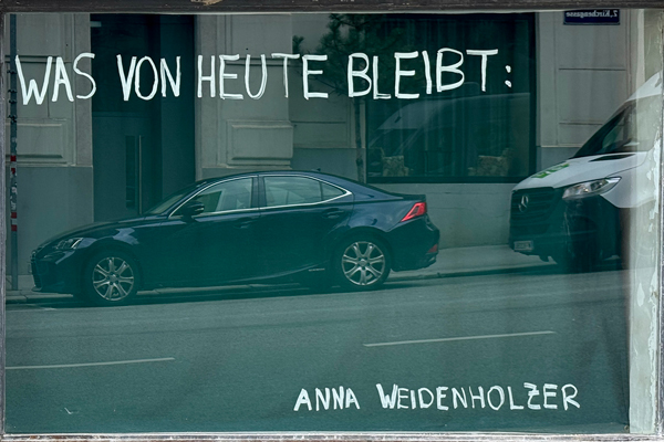 window words #58: Anna Weidenholzer