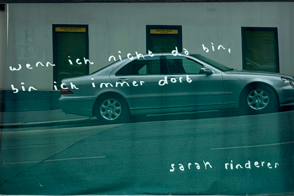 window words #64: Sarah Rinderer