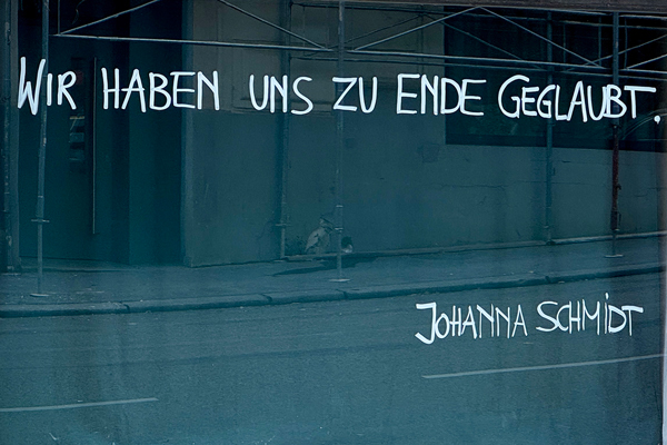 window words #67: Johanna Schmidt