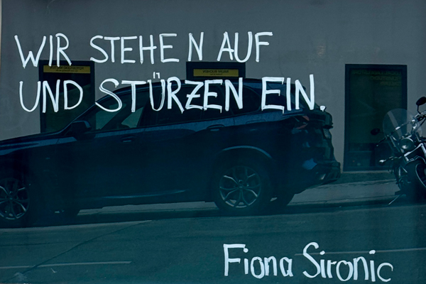 window words #68: Fiona Sironic