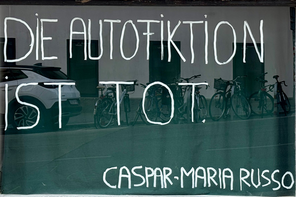 window words #78: Caspar-Maria Russo