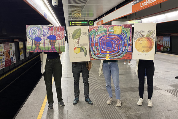 Walking Gallery: Hundertwasser bewegt