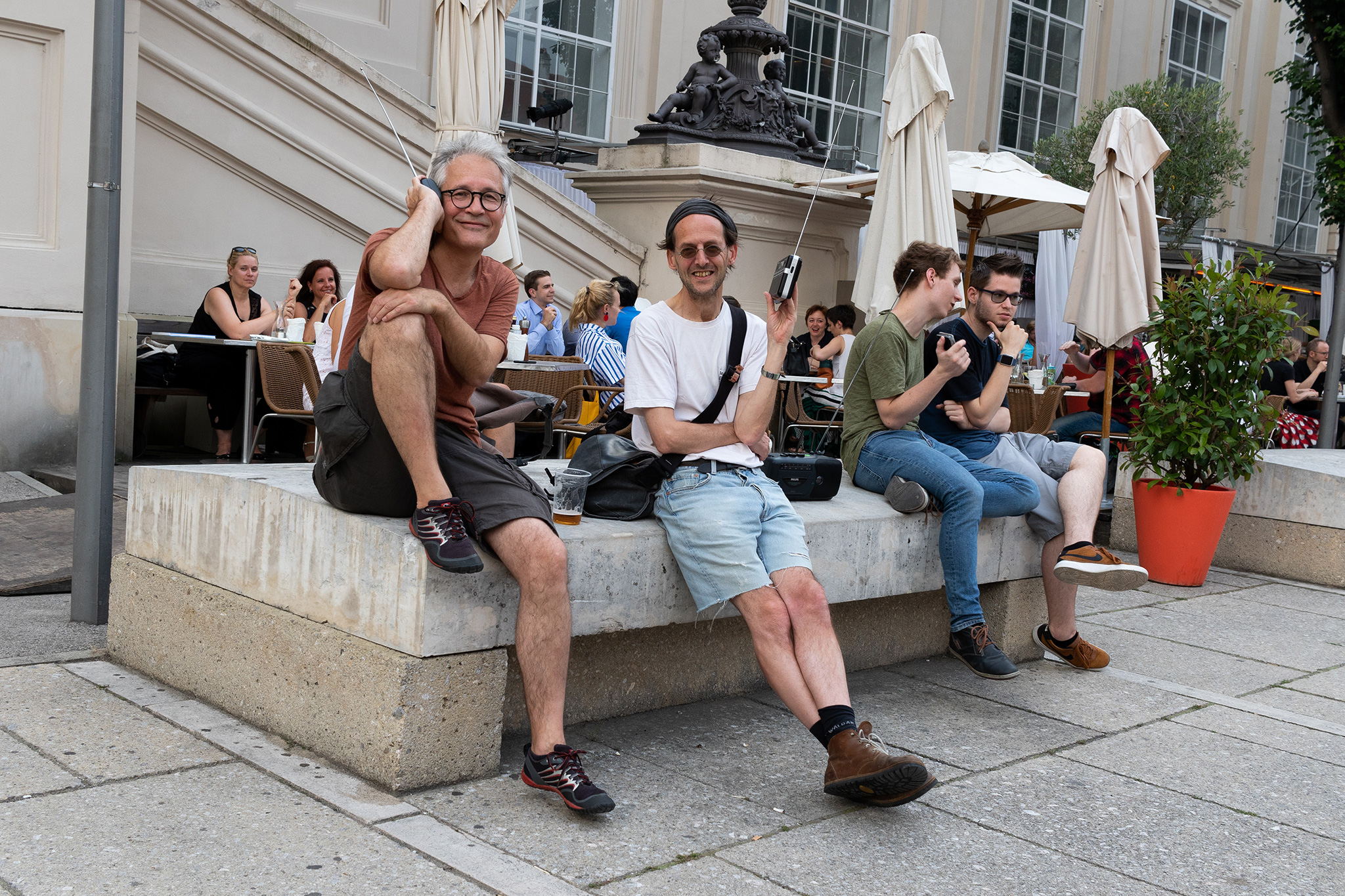 Ghettoblasterkonzert mit Viech